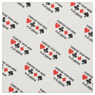Oefen uw denkbrug vier kaartuitgangen uit stof