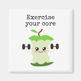 Oefen uw kern uit magneet