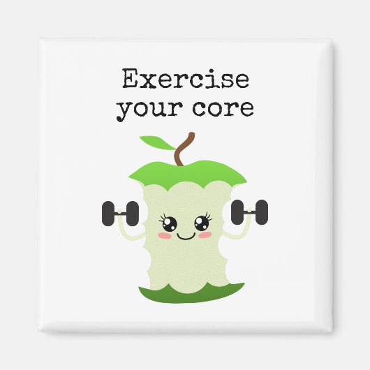 Oefen uw kern uit magneet (Voorkant)