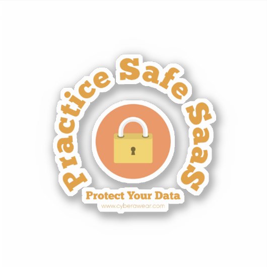 Oefen Veilige SaaS Sticker (Voorkant)