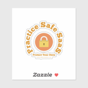 Oefen Veilige SaaS Sticker