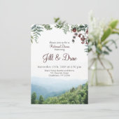 Oefenavond Eetgelegenheid Uitnodiging - Herfst Bru (Staand voorkant)