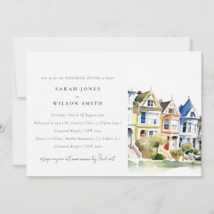 Oefendiner San Francisco Painted Ladies Kaart