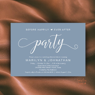 Oefendiner voor Happily Ever After-feest Kaart