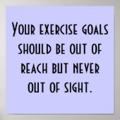 Oefendoelstellingen Poster (Voorkant)