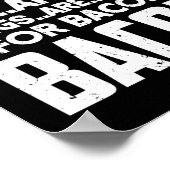 Oefeneieren zijn schijfjes voor Bacon Exercise Bac Poster (Hoek)