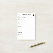 Oefenherinnering Post-it® Notes (Op bureau)