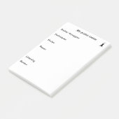 Oefenherinnering Post-it® Notes (Schuin)