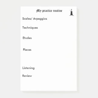 Oefenherinnering Post-it® Notes