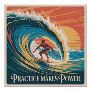 Oefening Baart Kracht Perfect Poster