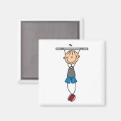 Oefening Chin Ups Tshirts en geschenken Magneet (Voorkant / Achterkant)