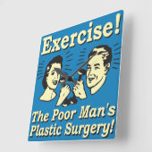 Oefening - De plastische chirurgie van het arme Ma Vierkante Klok (Hoek)