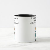 Oefening, Duw, de Humor van de Sprong Mok (Midden)