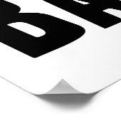 Oefening... Eieren zijn...voor BACON! Poster (Hoek)