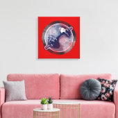 oefening / fitness / gym canvas afdruk (Insitu (Woonkamer))