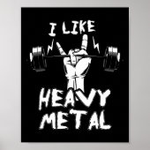 Oefening Fitness Instructeur Personal Trainer Gift Poster (Voorkant)