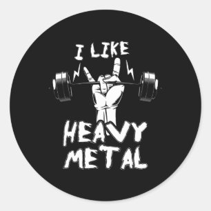 Oefening Fitness Instructeur Personal Trainer Gift Ronde Sticker
