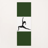 Oefening - groen yogamat (Voorkant)