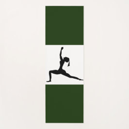 Oefening - groen yogamat