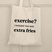 Oefening? Ik dacht dat je extra feeën zei Tote Bag