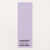 Oefening? Ik dacht dat je extra feeën zei Yogamat (Voorkant)