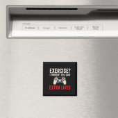 Oefening Ik Dacht Dat Je Extra Levens Zei - Gaming Magneet (Insitu (Vaatwasser))