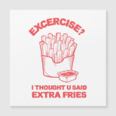 Oefening Ik dacht dat je zei extra frietjes - Frie (Voorkant)