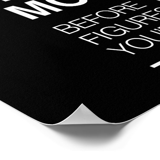 Oefening in de ochtend poster (Hoek)