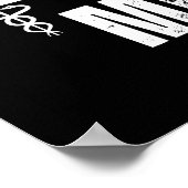 Oefening is geneeskunde, fitness gym workout offer poster (Hoek)