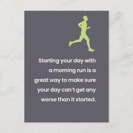 Oefening/Lazy Joke "Just for Fun" Briefkaart