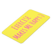 Oefening maakt me gelukkig magneet (Linkerzijde)