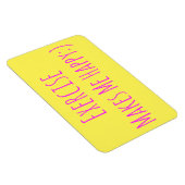 Oefening maakt me gelukkig magneet (Rechterzijde)