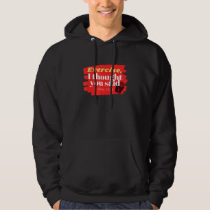 Oefening of veerboten hoodie