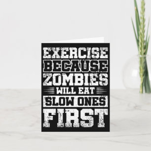 Oefening omdat Zombies eerst langzamer zullen eten Kaart