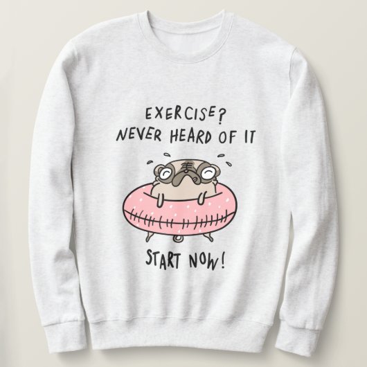 Oefening Pug Trui (Design voorkant)
