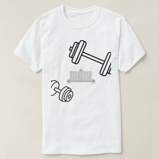 Oefening T-shirt (Design voorkant)
