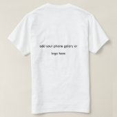Oefening T-shirt (Design achterkant)