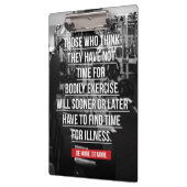 Oefening - Workout Motivatie Klembord (Links)