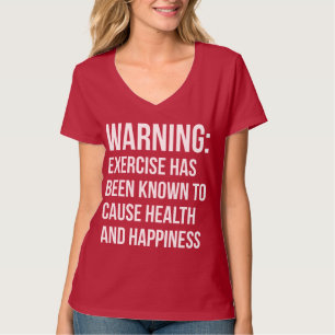 Oefening Workout Motivatie T-shirt