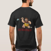 Oefening; Zo eenvoudig kan een Caveman het doen T-shirt (Achterkant)