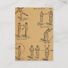 oefeningen Gym Personal Trainer Visitekaartje