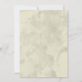 Oefeningen voor schrijfmachines - bruiloft kaart (Achterkant)