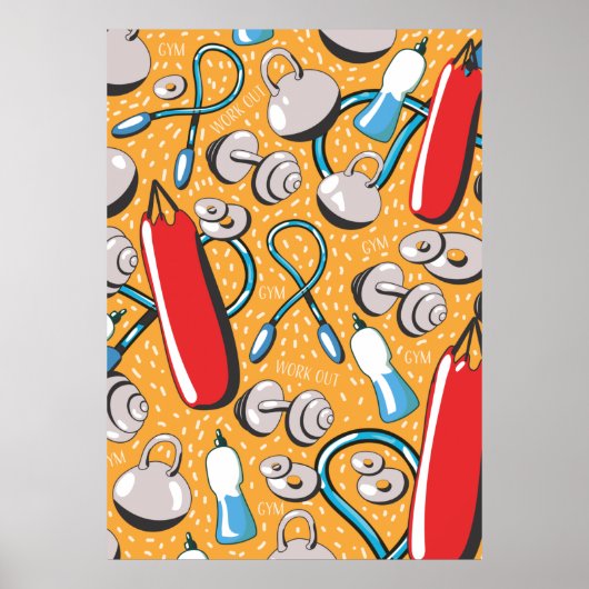 Oefenpatroon Poster (Voorkant)