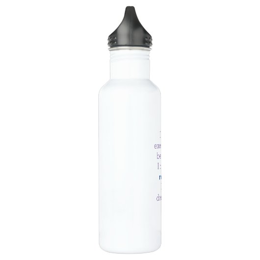 Oefenwater fles (Links)