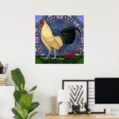 OEG Bantam Cream Buttercup Poster (Thuiskantoor)