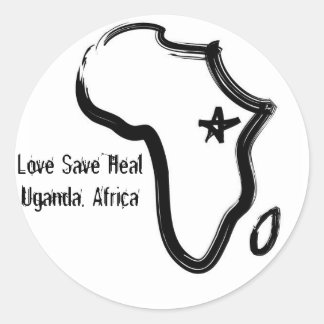 Oeganda, Afrika sticker