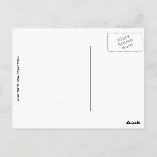 Oeganda Hart van Afrika Briefkaart (Achterkant)