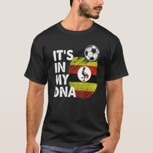 Oeganda in mijn Dna Ugandese vlagteam Uganda T-shirt