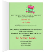 Oeganda kerstfeestelijke uitnodiging (Binnen (Rechts))