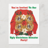 Oeganda kerstfeestelijke uitnodiging (Voorkant)